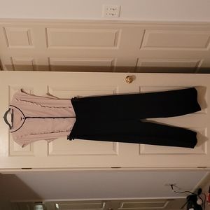 Size 16 business casual work pants outfit